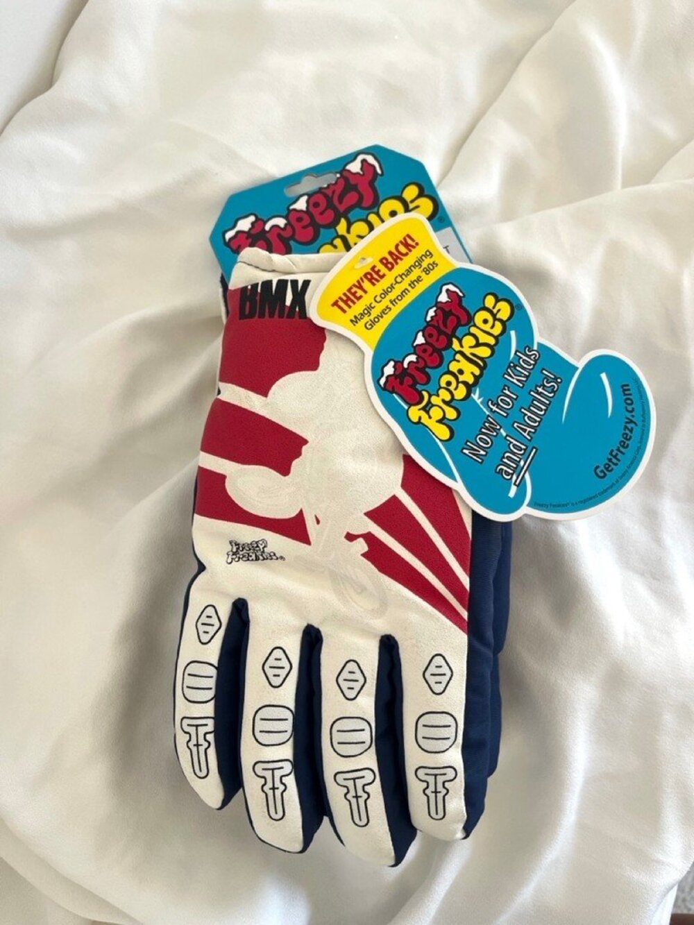 Freezy Freakies BMX Gloves Winter Color Changing Adult L NWT